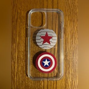Captain America/ Winter Soldier Inspired iPhone 12 Pro Max Case
